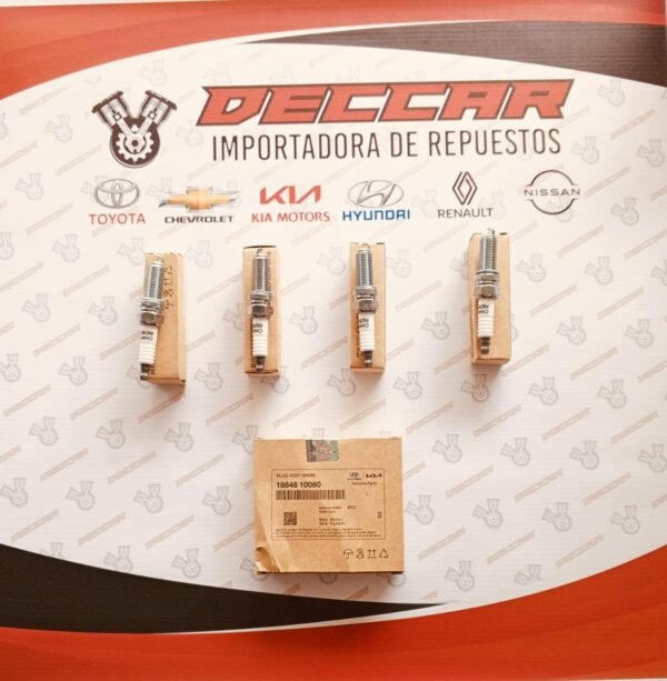 bujias para kia hyundai cerato rio soul picanto i25