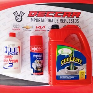lubricantes aceites y limpiador de cuerpo de aceleración