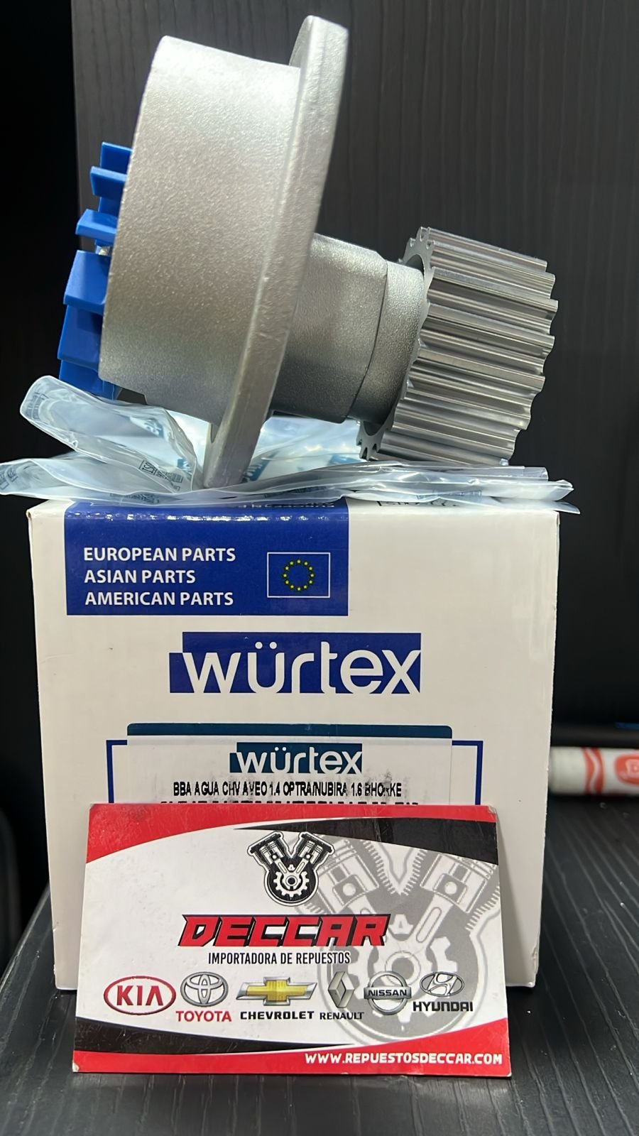 bomba de agua para chevrolet aveo 1.4 y optra bomba de agua para chevrolet aveo 1.4 y optra