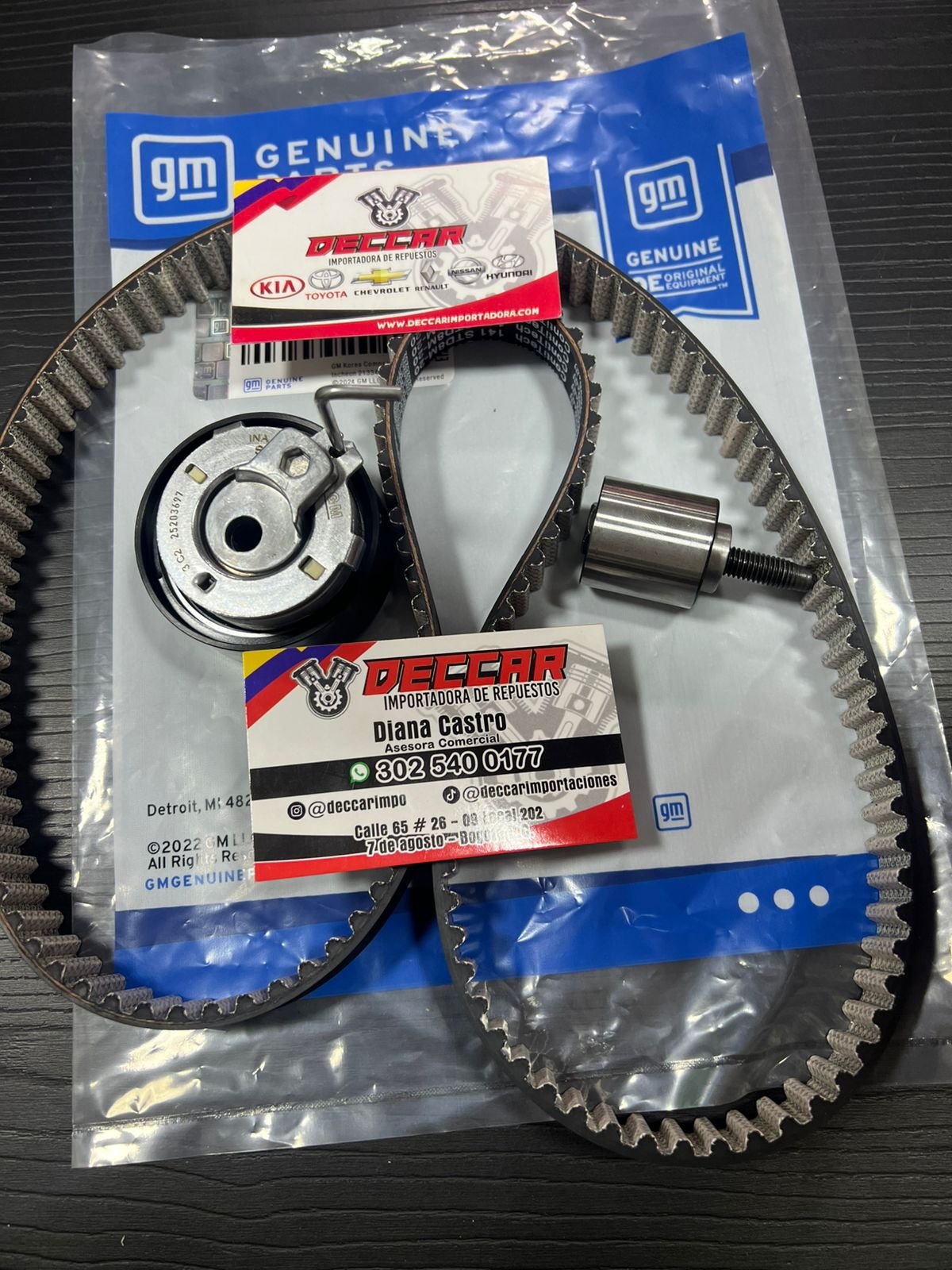 kit de repartición onix y tracker turbo kit de repartición onix y tracker turbo