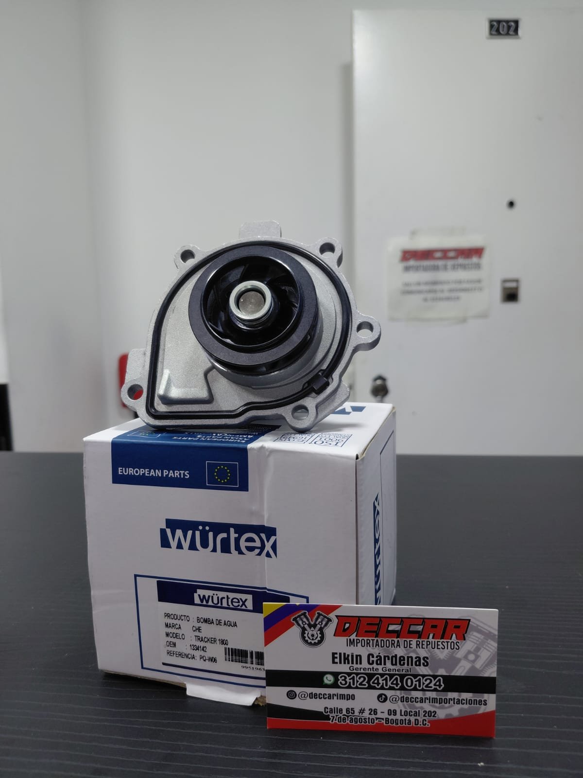 bomba de agua chevrolet tracker 1.8 bomba de agua chevrolet tracker 1.8